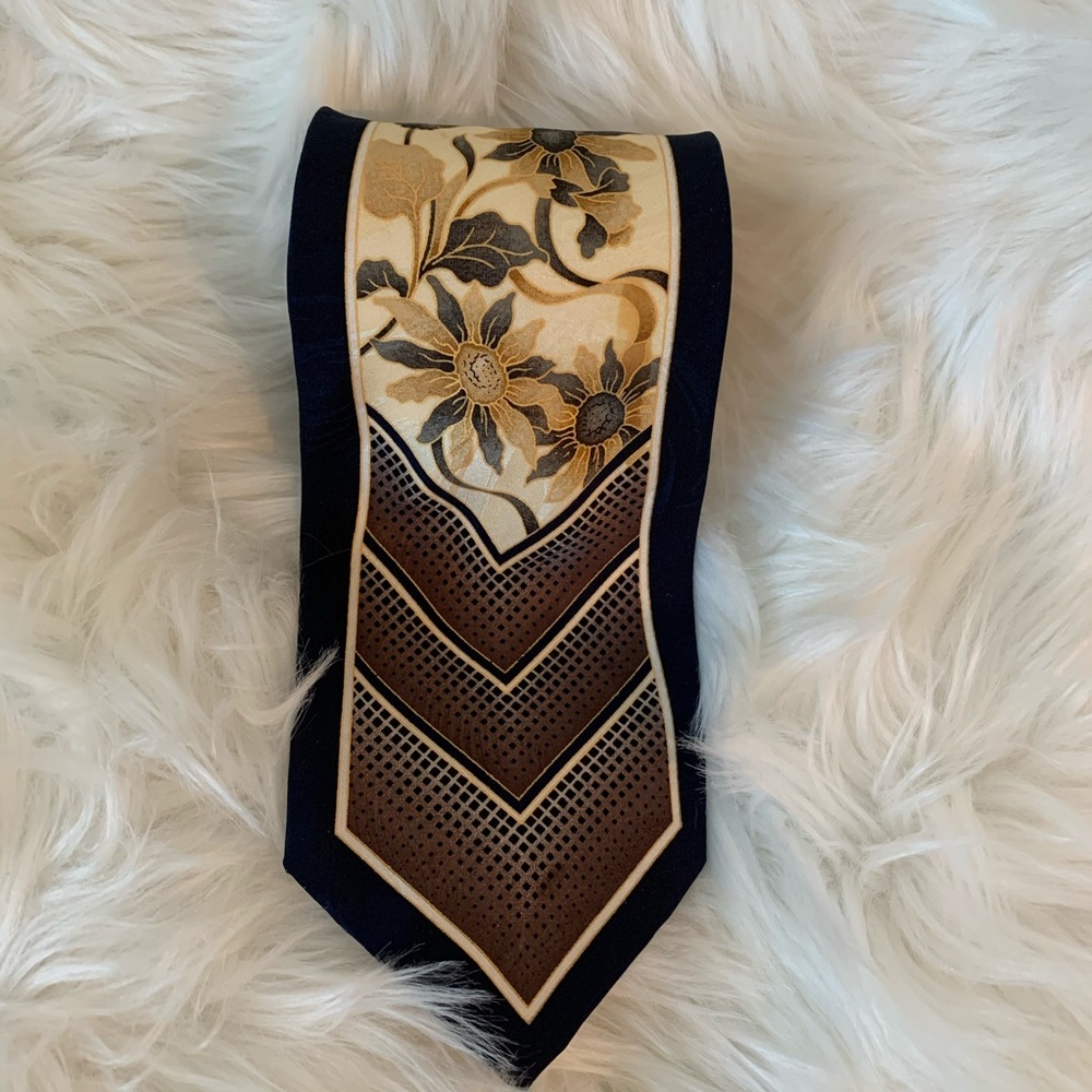 Ottimo Uomo silk tie EUC